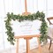 2-Pack 6ft Artificial Eucalyptus Garland – Faux Greenery Vines with Silver Dollar Leaves for Wedding Backdrop, Table, Wall, and Home Party Decor